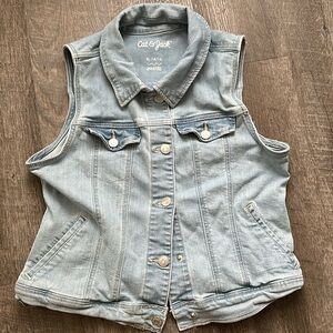 denim vest